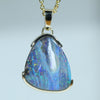 Australian Opal Gold Pendant