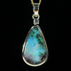 Anniversary Opal Gold Pendant