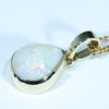 Easy Wear Small Opal Gold Pendant Design