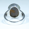 Queensland Boulder Matrix Opal Silver Ring - Size 8 Code CC216