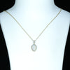 Easy Wear Gold Opal Pendant Design