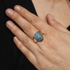 Easy Wear Gold Opal Ring Design - Australian Opal Shop Gold Coast