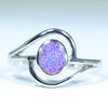 Silver Opal Ring At the Australian Opal Shop - 186 Brisbane Rd, Arundel Gold Coast