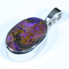 Sterling Silver - Solid Queensland Boulder Opal