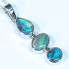 Silver Opal Pendant - Australian Opal Shop - 186 Brisbane Rd, Arundel - Gold Coast