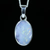 Opal Birthstone for October - Silver Opal Pendant