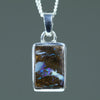 Silver Opal Pendant - Australian Opal Shop - 186 Brisbane Rd, Gold Coast