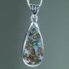 Silver Opal Pendant - Australian Opal Shop - 186 Brisbane Rd, Arundel , Gold Coast