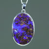 Silver Opal Pendant  - Australian Opal Shop 198 Brisbane Rd, Arundel - Gold Coast