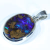 Sterling Silver - Solid Queensland Boulder Opal