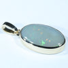 Coober Pedy Dark Opal Gold Pendant (19mm x 12mm) Code - Z18