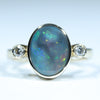 Black Opal Gold Ring - Australian Opal Shop - Gold Coast