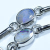 Australian Boulder Opal Silver Bracelet 16.5cm - 18cm Code  CC40