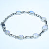 Silver Opal Bracelet  - Australian Opal Shop - 186 Brisbane Rd, Gold Coast