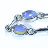 Australian Boulder Opal Silver Bracelet 16cm - 18cm Code  CC46