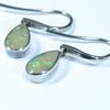 Australian Boulder Opal Silver Earring (10mm x 8mm) Code - SS640