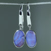 Silver Opal Drop Earrings - Australian Opal Shop - Gold Coast