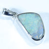 Queensland Boulder Opal Silver Pendant with Silver Chain (15.5 mm x 10mm) Code - Y238