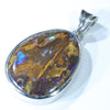 Sterling Silver - Solid Queensland Boulder Opal Matrix