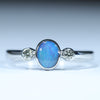 Silver Opal Ring - Australian Opal Shop - 186 Brisbane Rd - Gold Coast