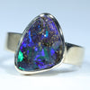 Solid Opal Gold Ring - Australian Opal Shop - 186 Brisbane Rd - Gold Coast