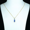 Solid Opal Gold and Diamond Pendant - Australian Opal Shop