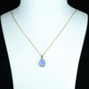 Gold Solid Opal Pendant - Australian Opal Shop - Gold Coast