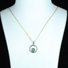 Gold Solid Opal Pendant - Australian Opal Shop - Gold Coast