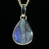 Solid Opal Gold Pendant - Australian Opal Shop - Gold Coast