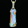 Queensland Pipe Opal Gold Pendant - Australian Opal Shop - Gold Coast