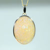 Natural Australian Boulder Opal Gold Pendant - Australian Opal Shop