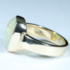 Natural Solid Australian Crystal Gold Ring - Size 6.75 Code - T20