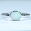 Silver Opal Ring - Australian Opal Shop - 186 Brisbane Rd - Gold Coast