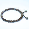 Boulder Opal Matrix Adjustable Bracelet Closed