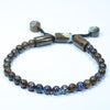 Natural Australian Boulder Opal Matrix Adjustable Bracelet