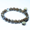 Boulder Opal Matrix Adjustable Bracelet Closed