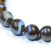 Each Opal Bead has its Own Natural Opal Colours and Pattern