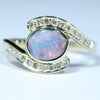 Boulder Opal Gold Ring