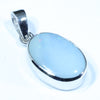 Australian Boulder Opal Silver Pendant with Silver Chain (14mm x 10mm) Code - FF284