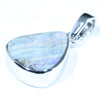 Australian Boulder Opal Silver Pendant with Silver Chain (14mm x 12mm) Code - FF291