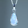 Natural Australian boulder Opal Silver Pendant