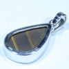 Australian Boulder Opal Silver Pendant with Silver Chain (17.5mm x 12.5mm) Code - FF270