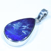 Australian Boulder Opal Silver Pendant with Silver Chain (17.5mm x 12.5mm) Code - FF270