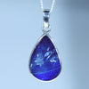 Australian Boulder Opal Silver Pendant with Silver Chain (17.5mm x 12.5mm) Code - FF270