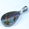 Sterling Silver Solid Queensland Boulder Opal