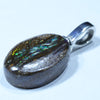 Sterling Silver - Solid Queensland boulder Opal