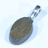 Australian Boulder Opal Silver Pendant with Silver Chain (14mm x 8.5mm) Code - FF385