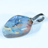 Australian Boulder Opal Silver Pendant with Silver Chain (15mm x 10mm) Code - FF373