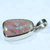 Australian Crystal Opal Gold Pendant (16mm x 12mm) Code - AA137