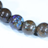 Australian Boulder Opal Matrix Bracelet 19cm Code BR836